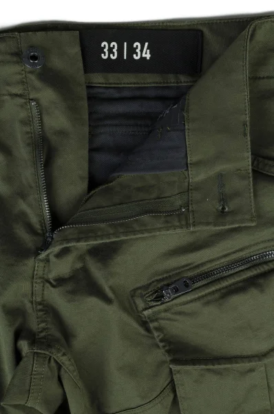 карго панталон rovic zip 3d | straight fit G- Star Raw зелен